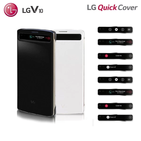 کیف کلاسوری هوشمند مدل CleanUP Quick مناسب LG V10