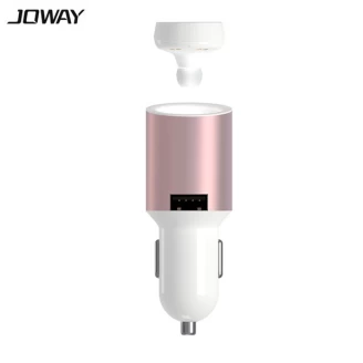 هندزفری بلوتوث و شارژر فندکی اتومبیل 2.4 آمپر جووی JOWAY H28 2 In 1