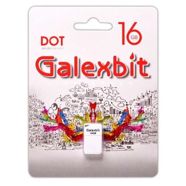 فلش مموری 16 گیگابایت Galexbit مدل Dot USB 3.0