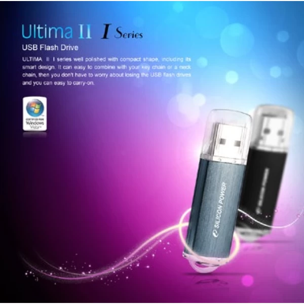 فلش مموری 64 گیگابایت سیلیکون پاور Silicon Power مدل Ultima II i-Series