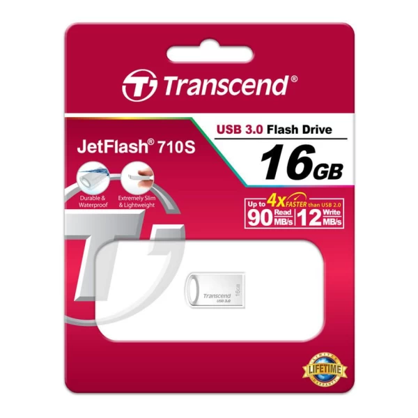 فلش مموری 16 گیگابایت ترنسند مدل JetFlash 710S USB 3.0
