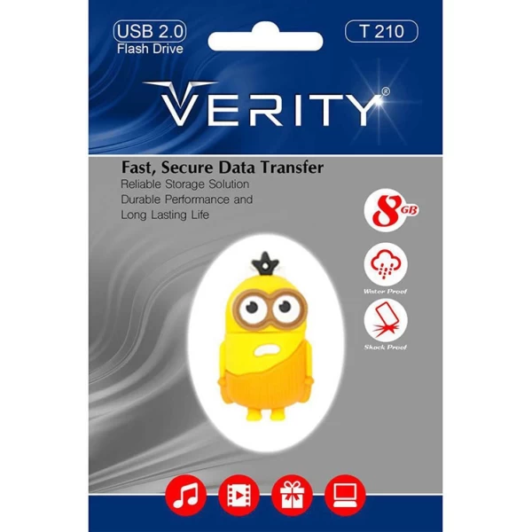 فلش مموری عروسکی 8 گیگابایت وریتی Verity T210