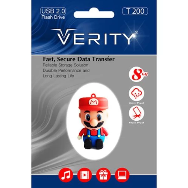 فلش مموری عروسکی 8 گیگابایت وریتی مدل Verity T200