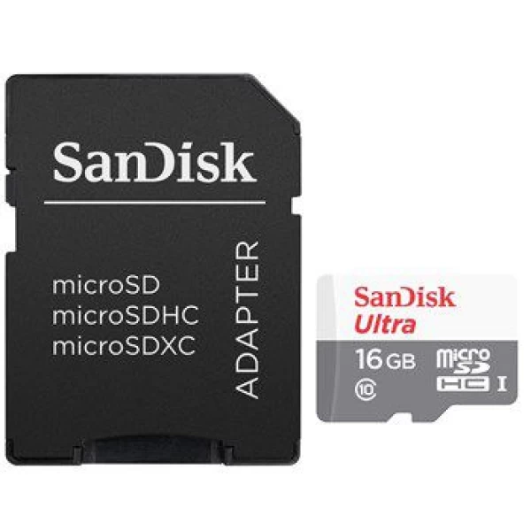 کارت حافظه میکرو اس دی 16 گیگابایت Sandisk UHS-l U1 48MBps 320X