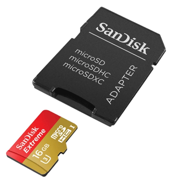 کارت حافظه میکرو اس دی 16 گیگابایت Sandisk Extreme 600x UHS-I U3