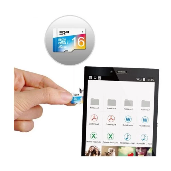 کارت حافظه میکرو اس دی 32 گیگابایت Silicon Power Color Elite UHC-I U1 85MBps