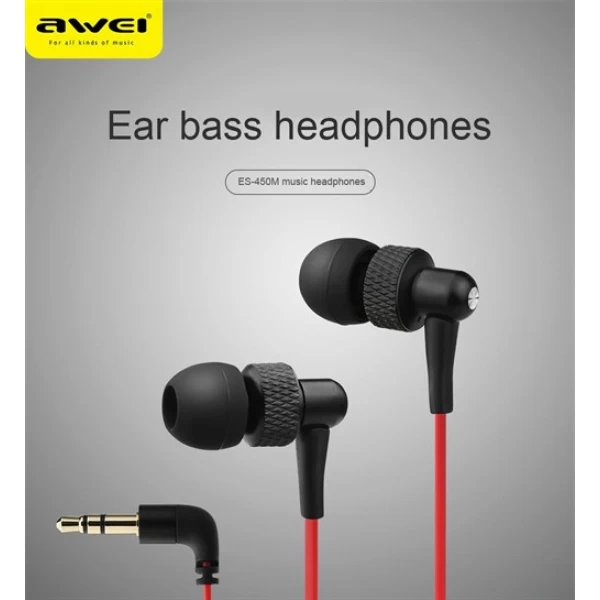 هندزفری تو گوشی Awei ES-450M