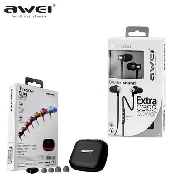 هندزفری اکسترا باس Awei TE850vi