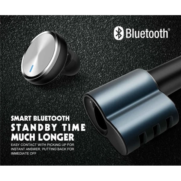 هندزفری بلوتوث و شارژر فندکی الدینیو LDNIO CM21