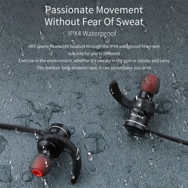 هندزفری بلوتوث ورزشی ضدآب اوی Awei AK5