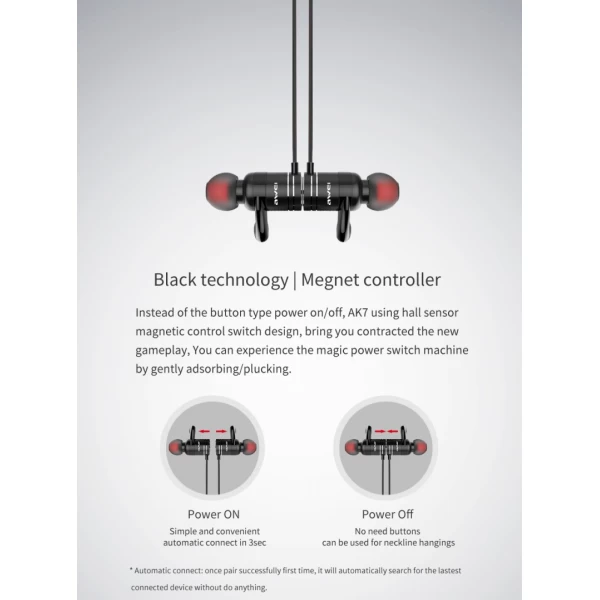 هندزفری بلوتوث ورزشی ضدآب اوی Awei AK7