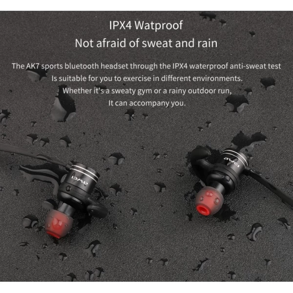 هندزفری بلوتوث ورزشی ضدآب اوی Awei AK7
