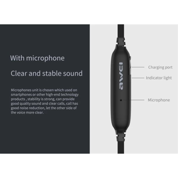 هندزفری بلوتوث ورزشی ضدآب اوی Awei AK3