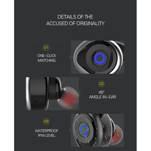 هندزفری بلوتوث اوی دو تایی Awei T1 TWS