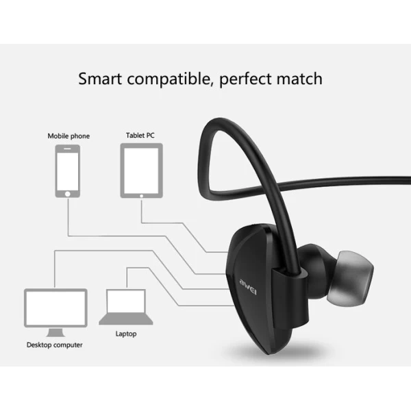 هندزفری بلوتوث ورزشی ضدآب اوی Awei A840BL