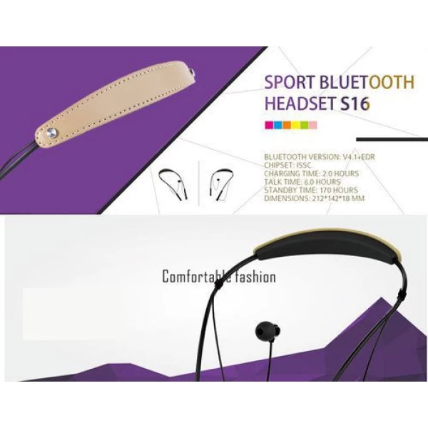 هندزفری گردنی بلوتوث جیبلو Gblue S16