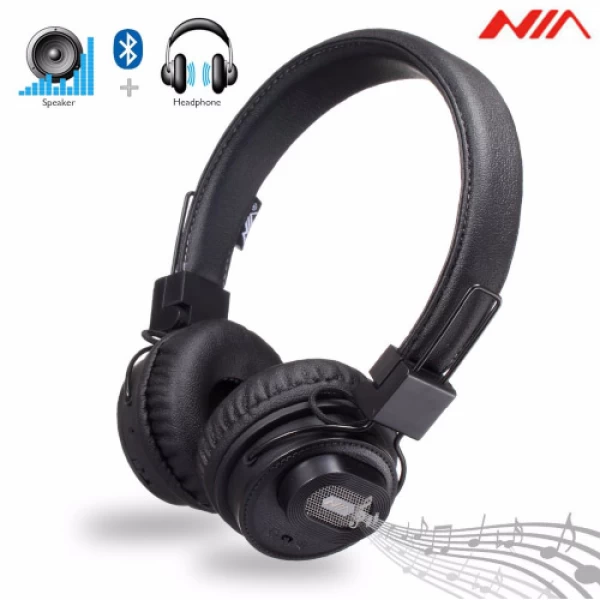 هدفون بلوتوث نیا NIA X5SP دارای اسپیکر