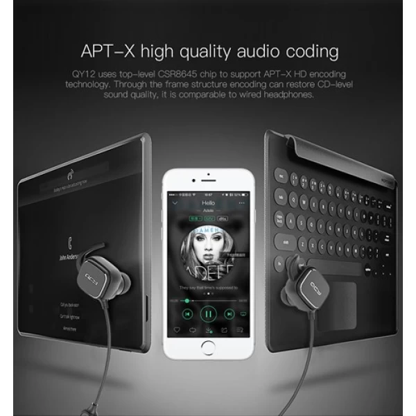 هندزفری بلوتوث کیو سی وای QCY QY12