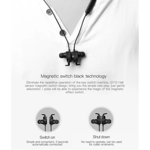 هندزفری بلوتوث کیو سی وای QCY QY12