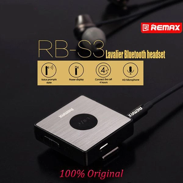 هندزفری بلوتوث ریمکس Remax RB-S3 Sport Clip-On