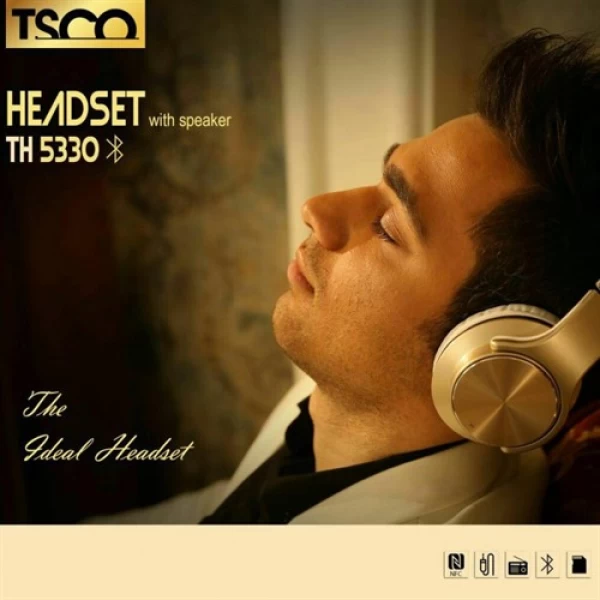 هدفون بلوتوث و اسپیکر تسکو Tsco TH 5330N