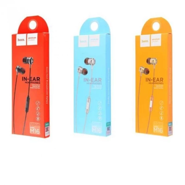 هندزفری HOCO M16 Ling sound metal universal