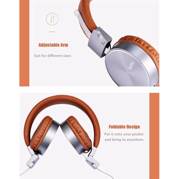 هدفون با سیم Hoco W2