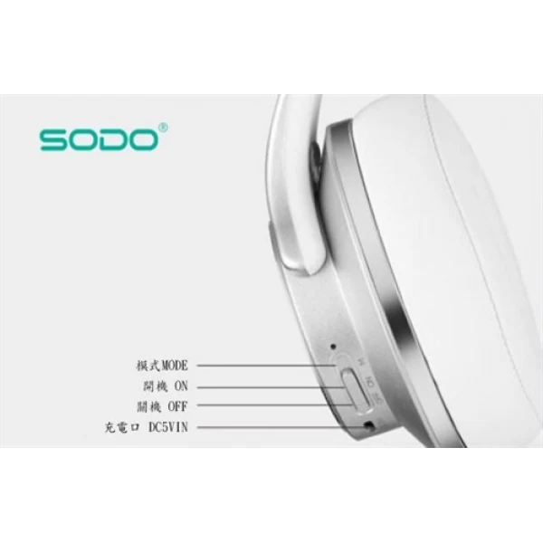 هدفون بلوتوث و اسپیکر سودو SODO MH5