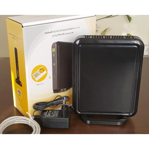 مودم رومیزی ایرانسل Irancell D100 3G-4G Wi-Fi Desktop Modem