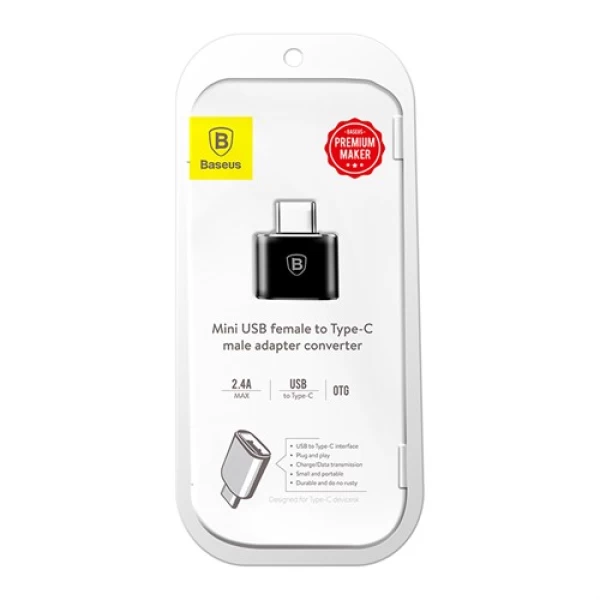 رابط تبدیل بیسوس Baseus USB To Type-C 2.4A