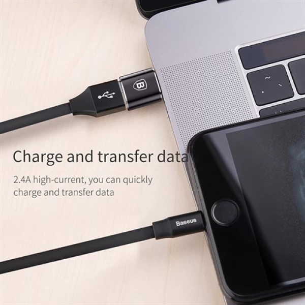 رابط تبدیل بیسوس Baseus USB To Type-C 2.4A
