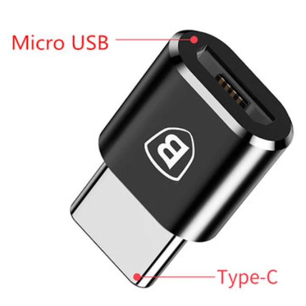 رابط تبدیل بیسوس Baseus Micro USB To Type-C 2.4A