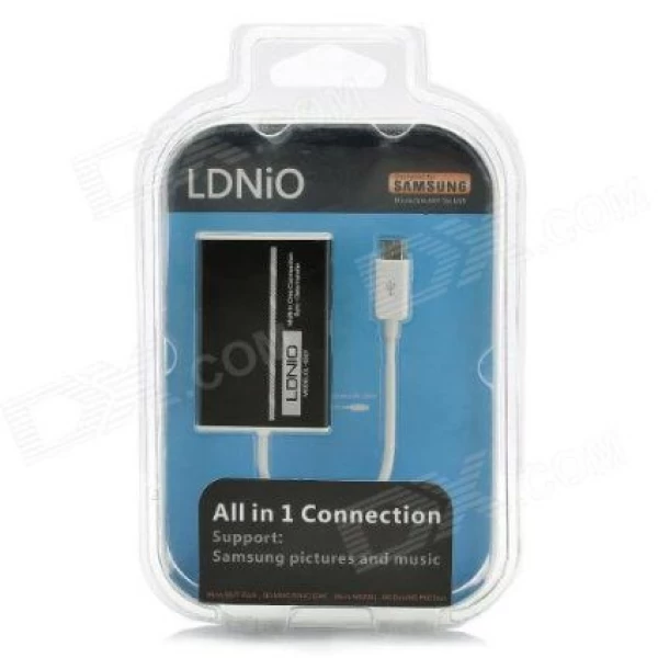 رم ریدر کارت خوان چند کاره مناسب گوشی LDNIO DL-S501