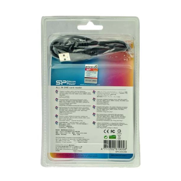 رم ریدر کارت خوان همه کاره سیلیکون پاور USB 3.0