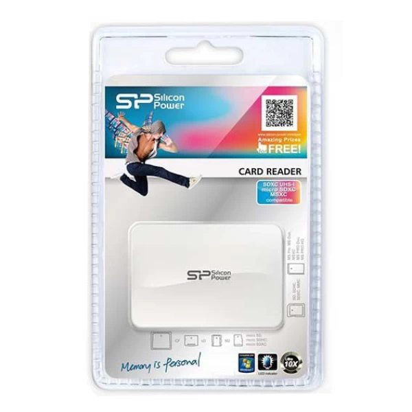 رم ریدر کارت خوان همه کاره سیلیکون پاور USB 3.0