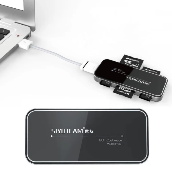 رم ریدر کارت خوان چند کاره Siyoteam SY-631