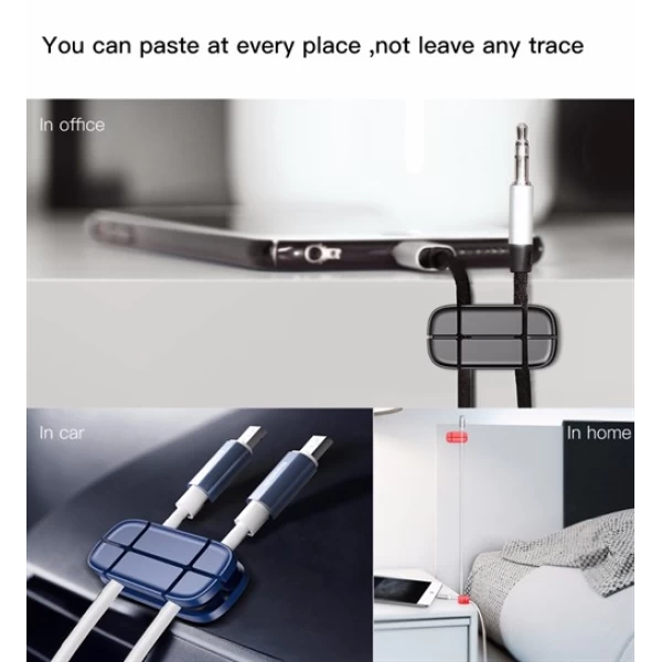 گیره نگهدارنده ی کابل بیسوس Baseus Cross Peas Cable Clip