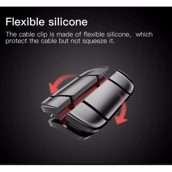 گیره نگهدارنده ی کابل بیسوس Baseus Cross Peas Cable Clip