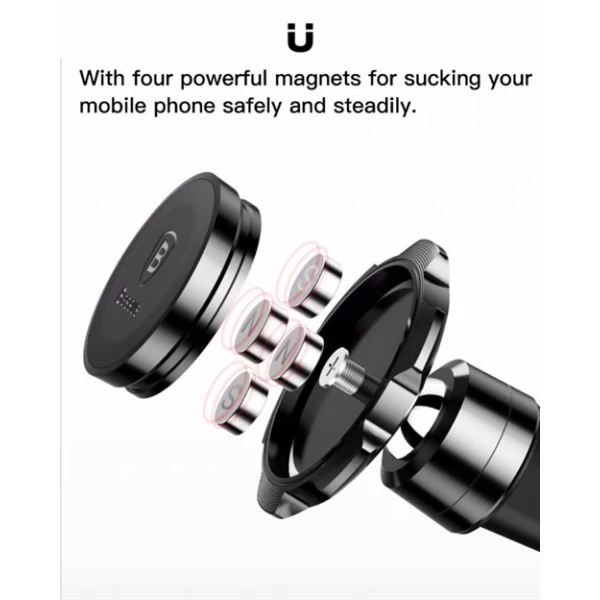 پایه نگهدارنده آهن ربایی بیسوس Baseus Gyro Magnet Air Vent Car Mount