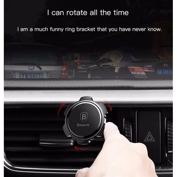 پایه نگهدارنده آهن ربایی بیسوس Baseus Gyro Magnet Air Vent Car Mount
