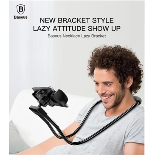 هولدر گردنی و مونوپاد بیسوس Baseus Necklace Lazy Bracket LR01