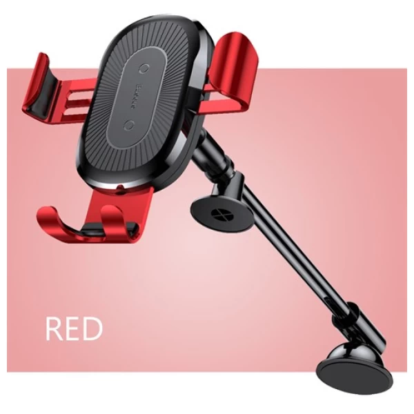 هولدر و شارژر وایرلس بیسوس Baseus Wireless Charger Gravity Car Mount