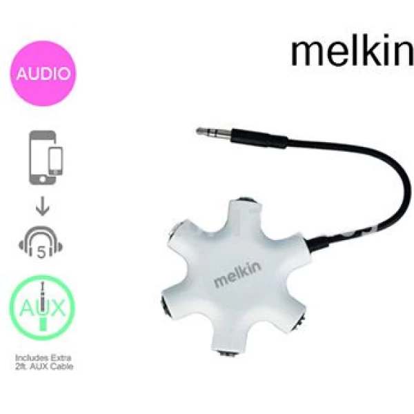 هاب 5 پورت Aux ملکین Melkin
