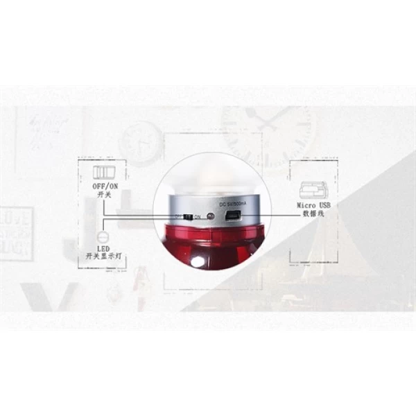 چراغ مطالعه طرح فانوس ریمکس Remax RL-E200