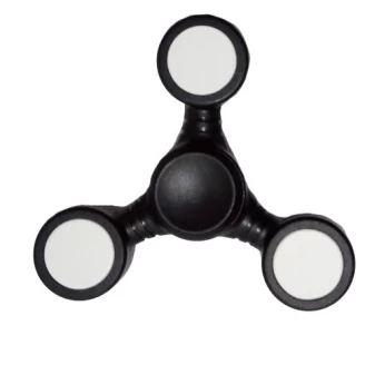 اسپینر پلاستیکی 3 پره سریع Fidget Spinner Triple Plastic
