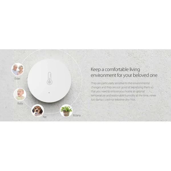 سنسور دما و رطوبت شیائومی Xiaomi Mijia Smart Temperature and Humidity