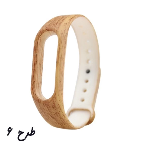 بند سیلیکونی طرح دار دستبند سلامتی شیائومی مدل Mi Band 2