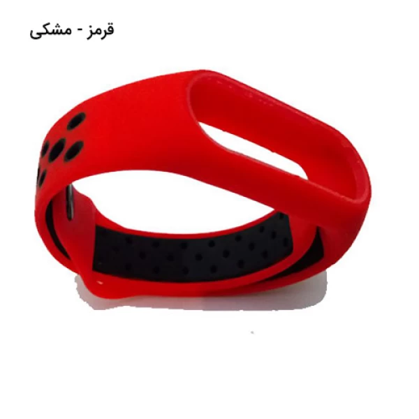 بند سیلیکونی طرح نایکی دستبند سامتی شیائومی Mi Band 2 Ventilate Nike