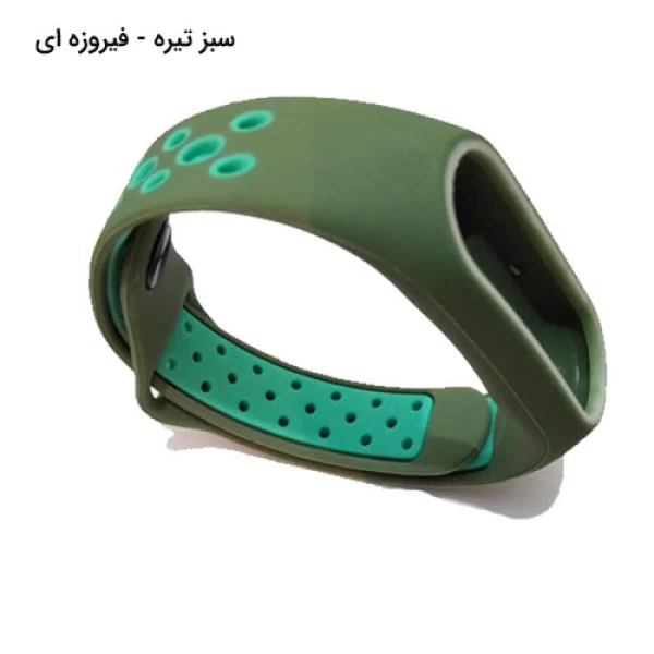 بند سیلیکونی طرح نایکی دستبند سامتی شیائومی Mi Band 2 Ventilate Nike