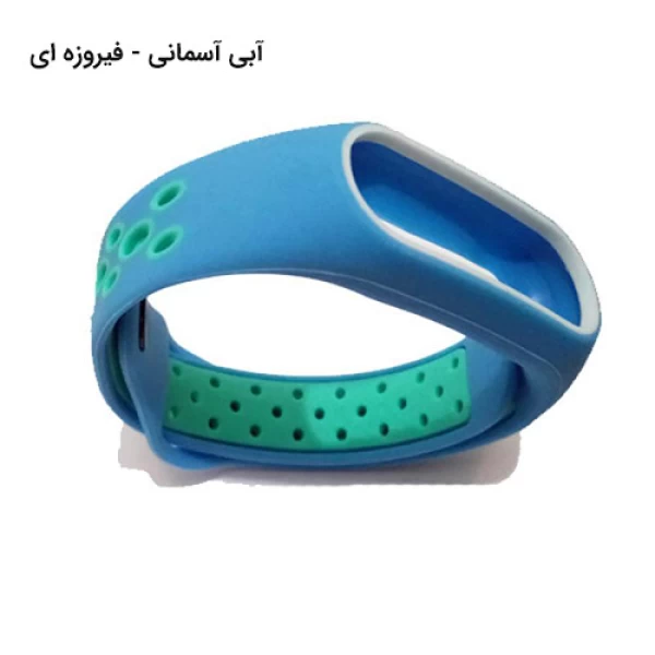 بند سیلیکونی طرح نایکی دستبند سامتی شیائومی Mi Band 2 Ventilate Nike